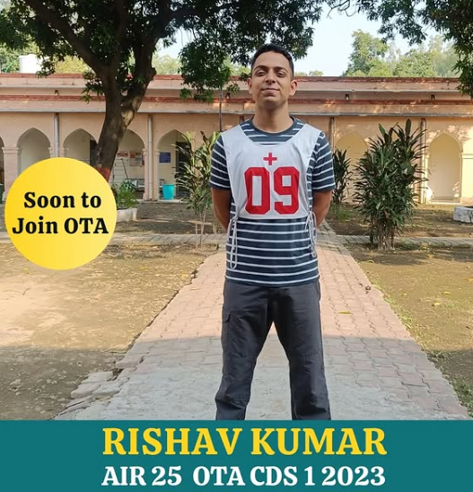 RISHAV KUMAR - AIR 25 OTA CDS 1 2023